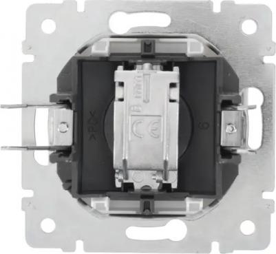 Розетка телевизионная Valena механизм скрытого монтажа белая (694284) – фото 7