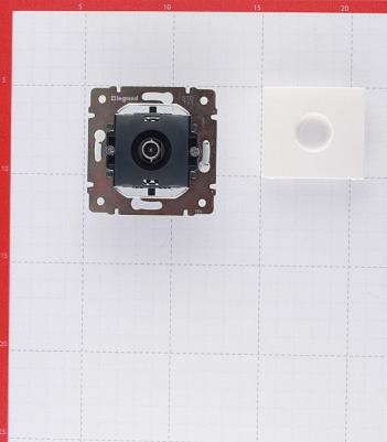 Розетка телевизионная Valena механизм скрытого монтажа белая (694284) – фото 11