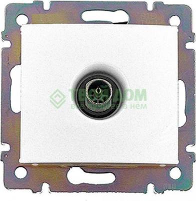 Розетка телевизионная Valena механизм скрытого монтажа белая (694284) – фото 14