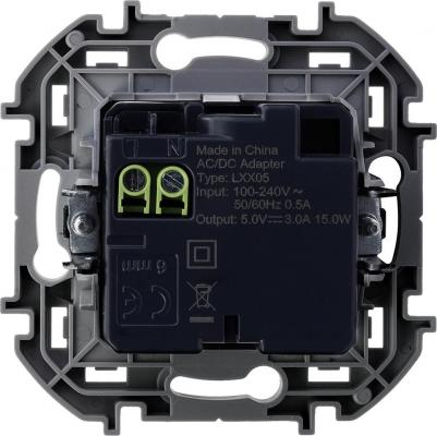 Устройство зарядное inspiria 673760 с 2-мя usb разьемами – фото 1