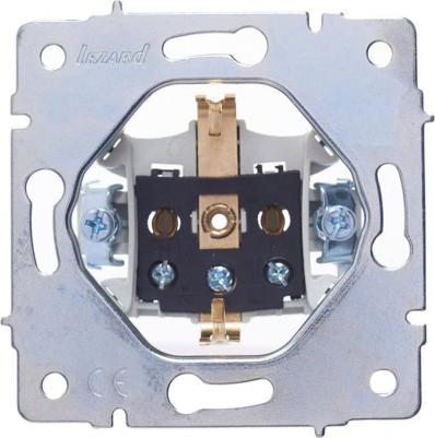 Розетка Vesna 742-0288-122B, скрытый монтаж, однопостовая/модулей: 1, с з/к, 16A, механизм с накладкой и суппортом, IP20, белый – фото 5