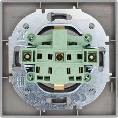 Розетка встраиваемая Osen цвет серый – фото 6