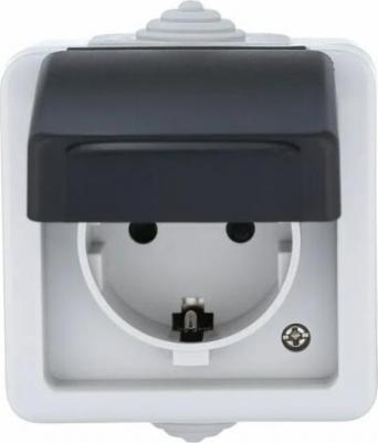 Одинарная розетка 80007 – фото 1