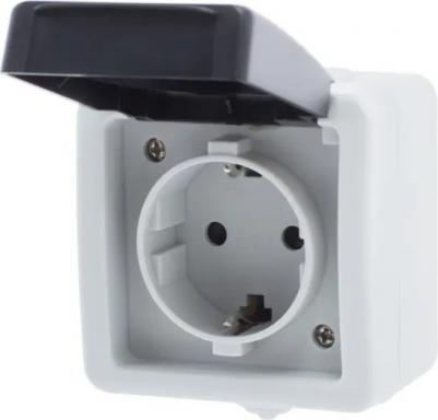 Одинарная розетка 80007 – фото 2