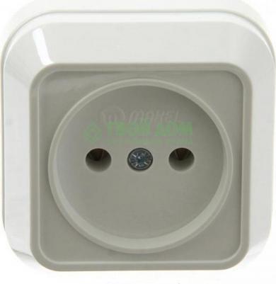 Квадратная одноместная розетка 45102 – фото 7