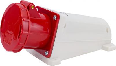 Розетка 14 301 NCA-SR134-63-380 стационарная наружная 63А 3P+PE IP54, цена за 1 шт – фото 1