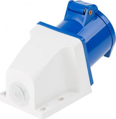 Розетка 123 стационарная 2P+PE 32А 220В IP44 11-8912 – фото 2