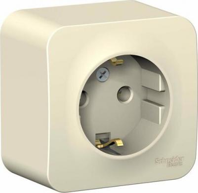 Розетка Blanca открытая, IP20, молочный [blnra000112] – фото 2