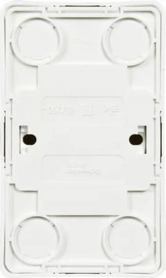 Розетка Этюд PA16-008B, открытый монтаж, 2-х постовая, с з/к, со шторками, 16A, в сборе, IP20, белый – фото 14