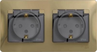 Розетка GSL000447 GLOSSA, 16 А – фото 6