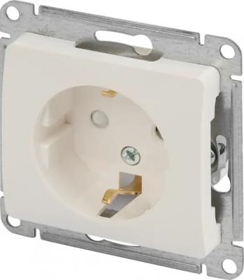 Розетка GSL000945 GLOSSA, 16 А, с защитной шторкой, с заземлением – фото 6