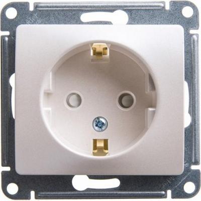 Розетка GSL000945 GLOSSA, 16 А, с защитной шторкой, с заземлением – фото 9