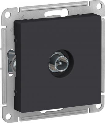 Розетка TV AtlasDesign, карбон, механизм без рамки (ATN001091) – фото 2