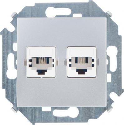Телефонная двойная розетка 1591589-033
