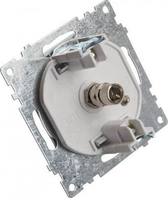 Розетка телевизионная 1-местная, 75 Ом, 5-862МГц, серия Катрин, GLS00-7108-02, шампань, цена за 1 шт – фото 3