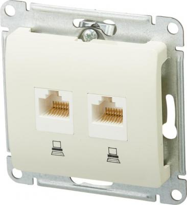 Розетка для интернета / телефона GSL000285KK GLOSSA – фото 4