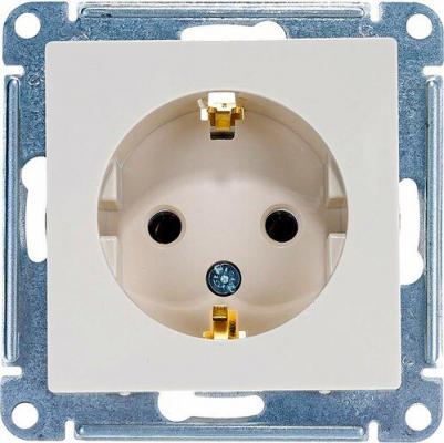Розетка Schneider Electric ATN000243 1-местная, СП, 16А, с заземлением, бежевая