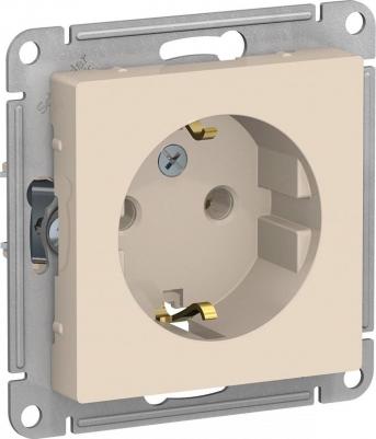 Розетка Schneider Electric ATN000243 1-местная, СП, 16А, с заземлением, бежевая – фото 8