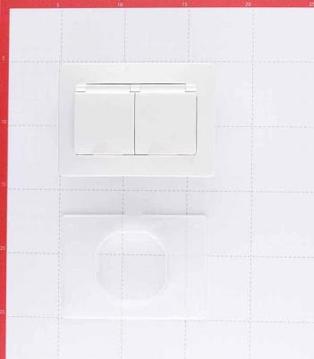 Розетка Schneider Electric BLNRS441121 2-местная, СП, 16А, 250В, с крышкой, белая – фото 11