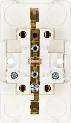 Розетка Schneider Electric Этюд PA16-008K 2-местная, ОП, 16А, 250В, с/з, шторки, кремовая – фото 9