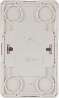 Розетка Schneider Electric Этюд PA16-008K 2-местная, ОП, 16А, 250В, с/з, шторки, кремовая – фото 12