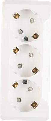 Розетка Schneider Electric Этюд PA16-012B 3-местная, ОП, 16А, 250В, с/з со шторками, белая – фото 14