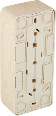 Розетка Schneider Electric Этюд PA16-012D 3-местная, ОП, 16А, 250В, с/з со шторками, сосна – фото 7