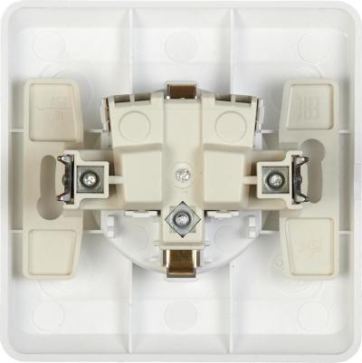 Розетка Schneider Electric Этюд PC16-004B 1-местная, СП, 16А, 250В, шторки, с/з, белая – фото 14