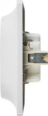 Розетка Schneider Electric Glossa GSL000126 2-местная, СП, 16А, с/з, шторки, сбор, белая – фото 7