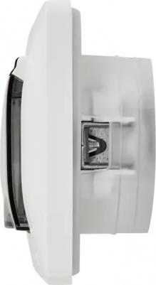 Розетка Schneider Electric Glossa GSL000148 1-местная, СП, 16А, с крышкой, в сборе, белая – фото 5