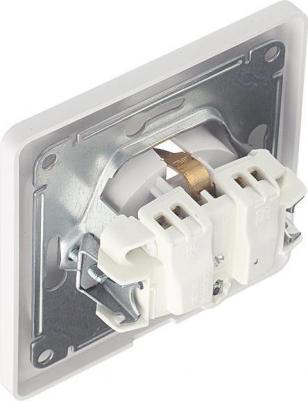 Розетка Schneider Electric Glossa GSL000148 1-местная, СП, 16А, с крышкой, в сборе, белая – фото 9