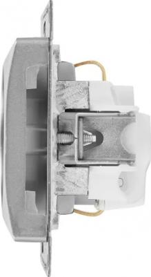 Розетка Schneider Electric Glossa GSL000343 1-местная, СП, 16А, с заземлением, алюминиевая – фото 16