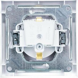 Розетка SE AtlasDesign Белый с/з со шторками, 16А, в сборе – фото 3