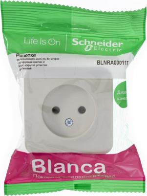 Розетка SE Blanca наруж Бежевая б/з без шторок, изолир. пластина 16А, 250В – фото 7