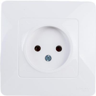 Розетка SE Blanca внутр Белая б/з без шторок 16А, 250В – фото 5