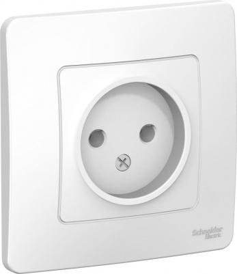 Розетка SE Blanca внутр Белая б/з без шторок 16А, 250В – фото 8