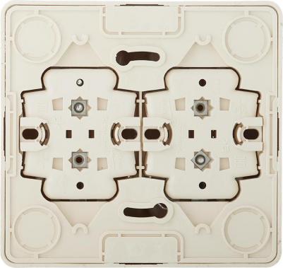 Розетка SE Этюд наруж Крем 4-ая с/з со шторками – фото 2