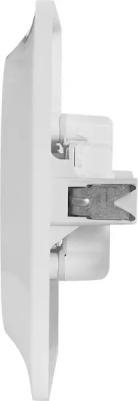 Розетка SE Glossa Белая 2-я б/з (в сборе с рамкой) – фото 17