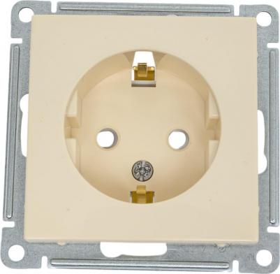 SE Wessen 59 Беж Розетка с/з с защитными шторками – фото 1
