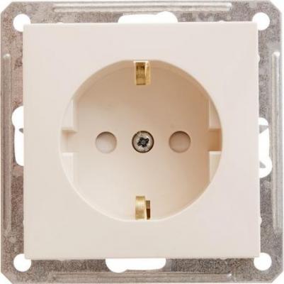 SE Wessen 59 Беж Розетка с/з с защитными шторками – фото 5