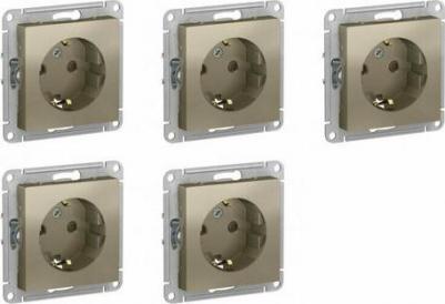 Сетевая розетка Schneider Electric AtlasDesign ATN000545 – фото 2