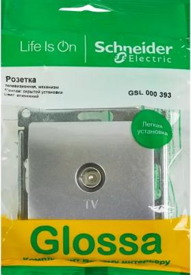 ТВ-розетка Schneider Electric Glossa GSL000393 – фото 3