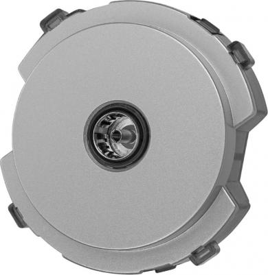 Розетка TV проходная платина, Байкал, цена за 1 шт