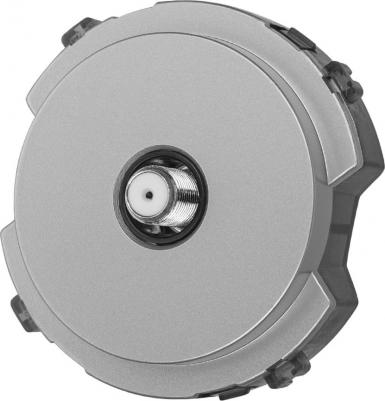 Розетка TV/SAT оконечная платина, Байкал, цена за 1 шт