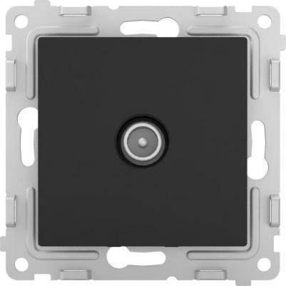 Розетка TV Pixel проходная 4db цвет карбоновый – фото 3