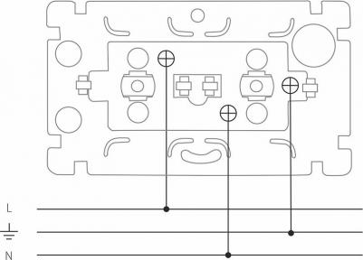 Двойная розетка WL15-02-03 Gallant 4690389164644 – фото 3
