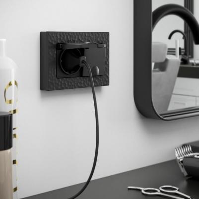 Двойная влагозащищенная розетка W1172208 – фото 3