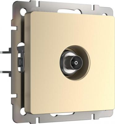 Встраиваемая ТВ-розетка оконечная W1183011 шампань