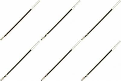 Стержень гелевый черный 129 мм – фото 2