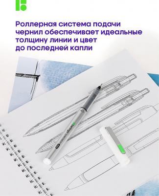 Набор капиллярных ручек "Precision" черные, 2 штуки, 0,15, 0,25 мм – фото 3